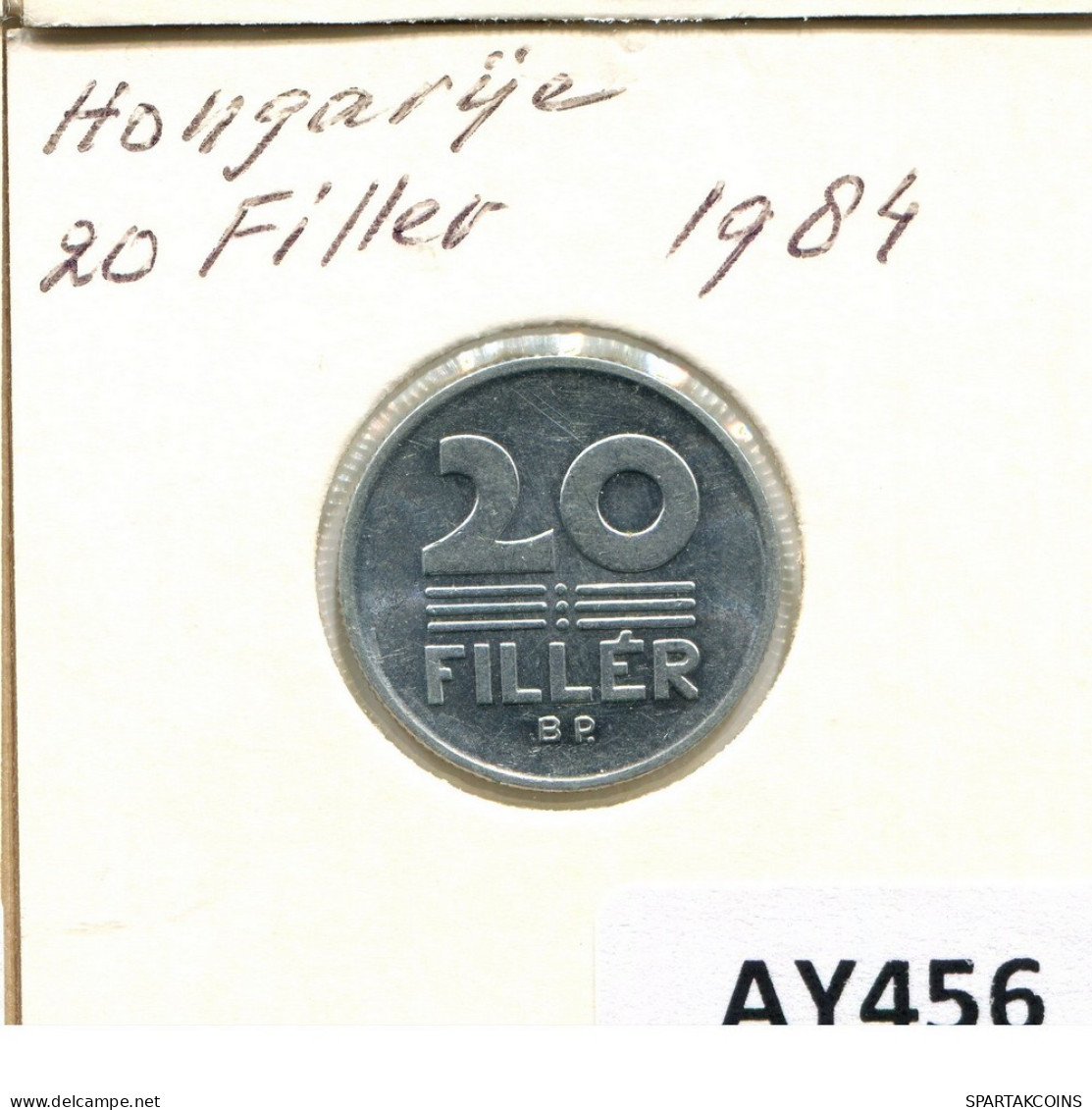 20 FILLER 1984 HONGRIE HUNGARY Pièce #AY456.F.A - Hongrie