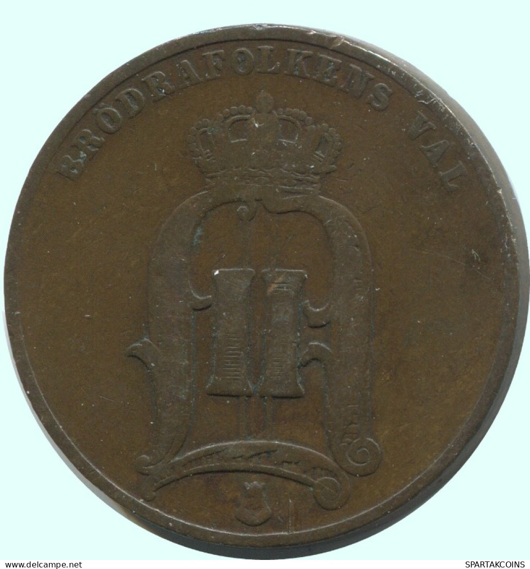 5 ORE 1885 SUECIA SWEDEN Moneda #AC609.2.E.A - Suède