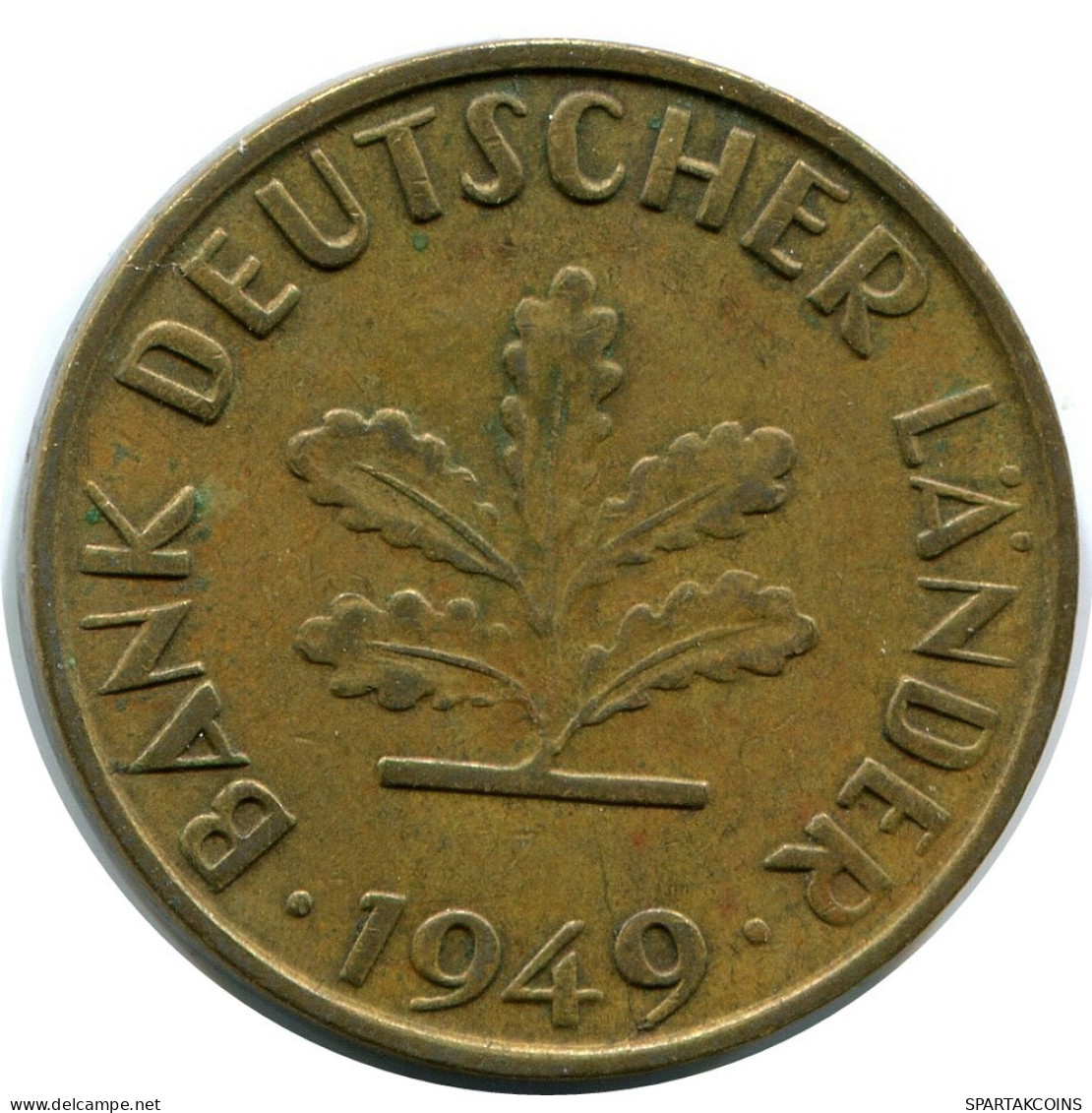 10 PFENNIG 1949 G WEST & UNIFIED GERMANY Coin #DB966.U.A - 10 Pfennig