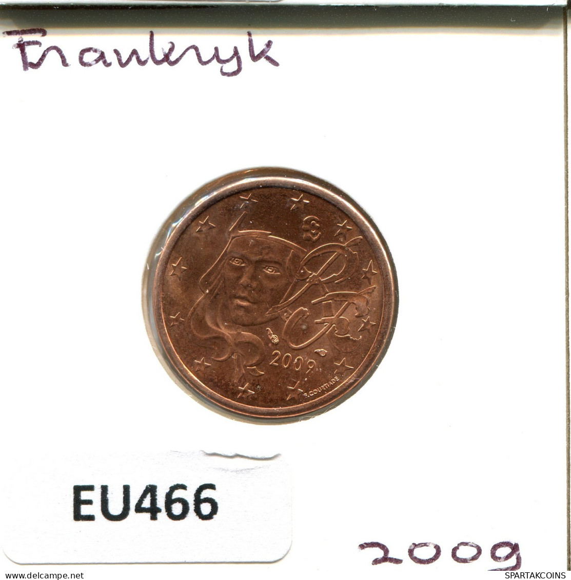 5 EURO CENTS 2009 FRANCE Coin Coin #EU466.U.A - Francia