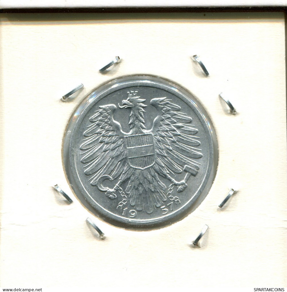 1 SCHILLING 1957 ÖSTERREICH AUSTRIA Münze #AT620.D.A - Austria