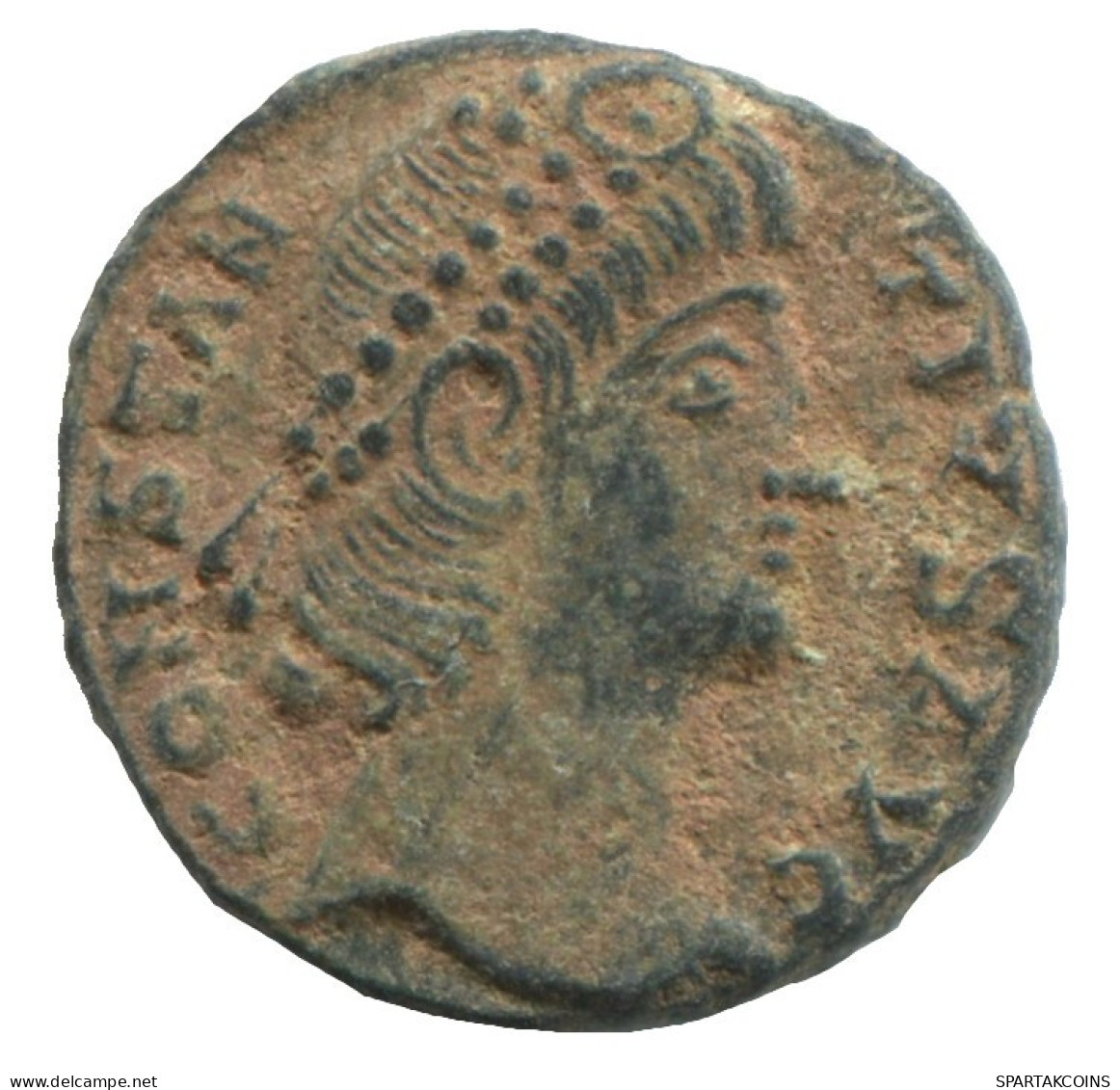 CONSTANS AD333-336 GLORIA EXERCITVS TWO SOLDIERS 1g/16mm #ANN1505.10.U.A - The Christian Empire (307 AD To 363 AD)