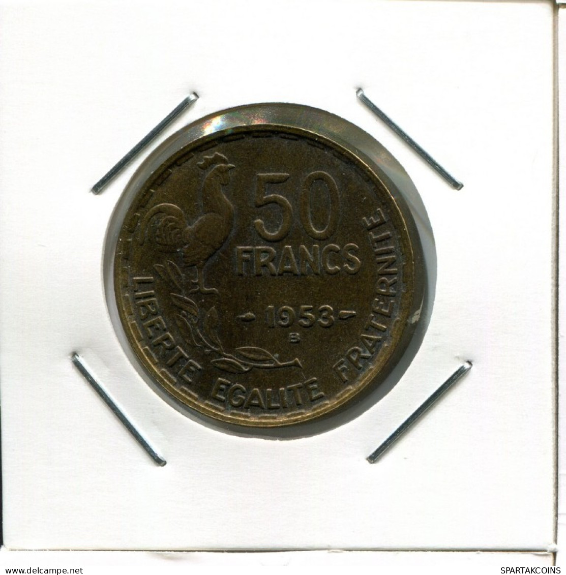 50 FRANCS 1953 B FRANCE French Coin #AK942.U.A - 50 Francs