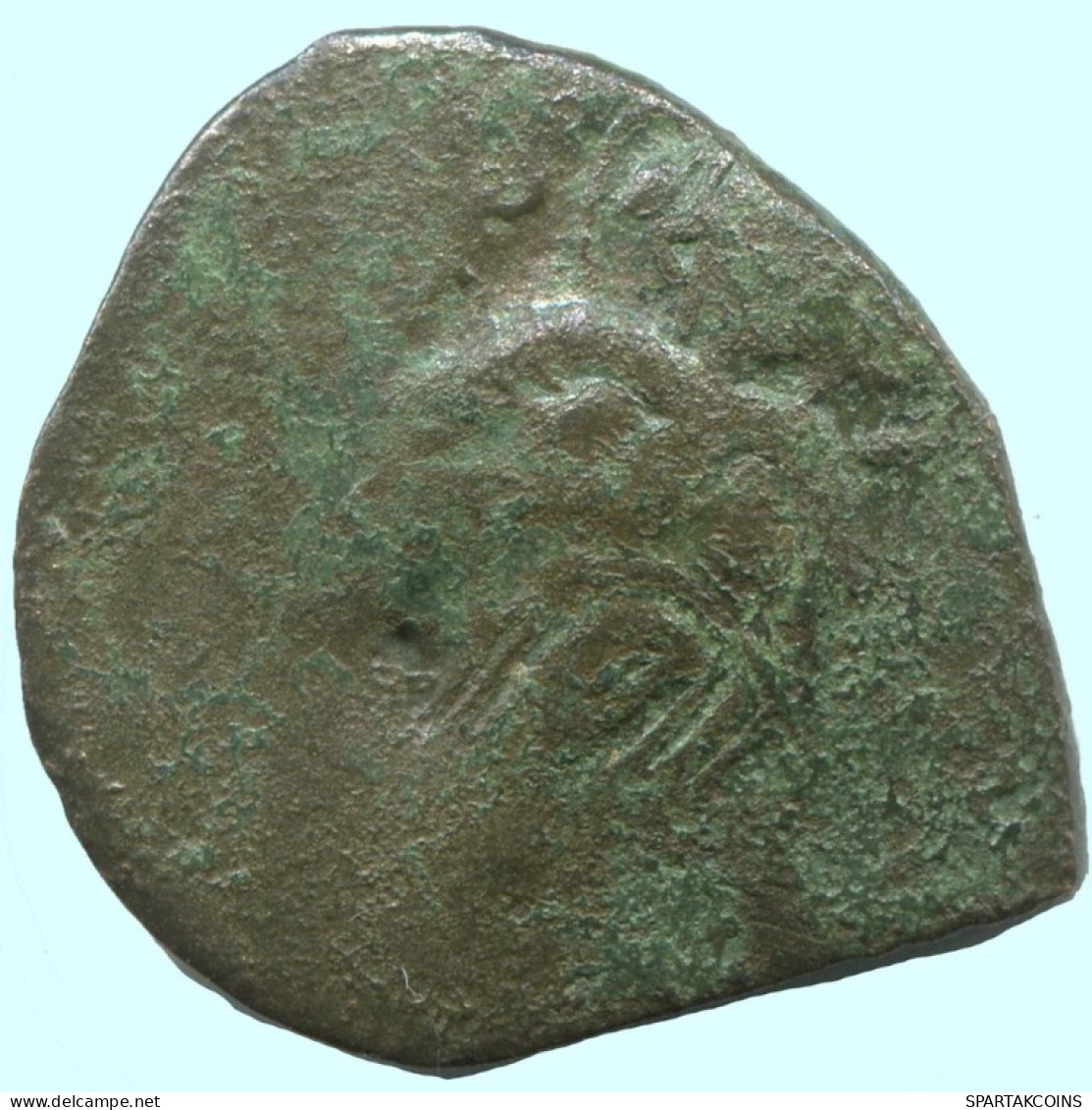 Authentic Original Ancient BYZANTINE EMPIRE Trachy Coin 2g/22mm #AG645.4.U.A - Bizantine