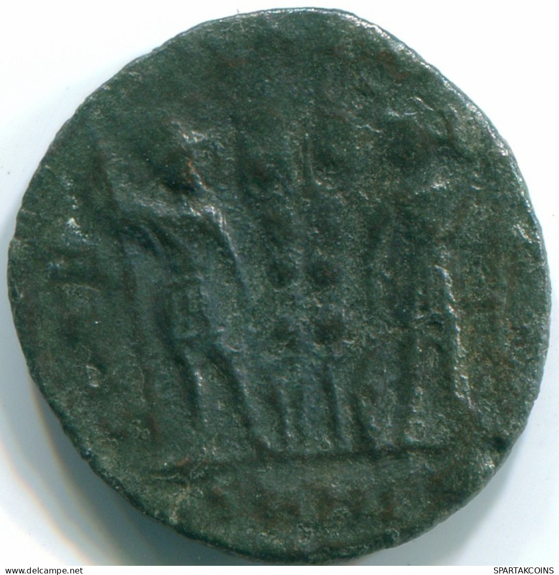 CONSTANTINUS I MAGNUS Two Soldier Standing 1.72g/17.1mm #ROM1019.8.U.A - The Christian Empire (307 AD Tot 363 AD)