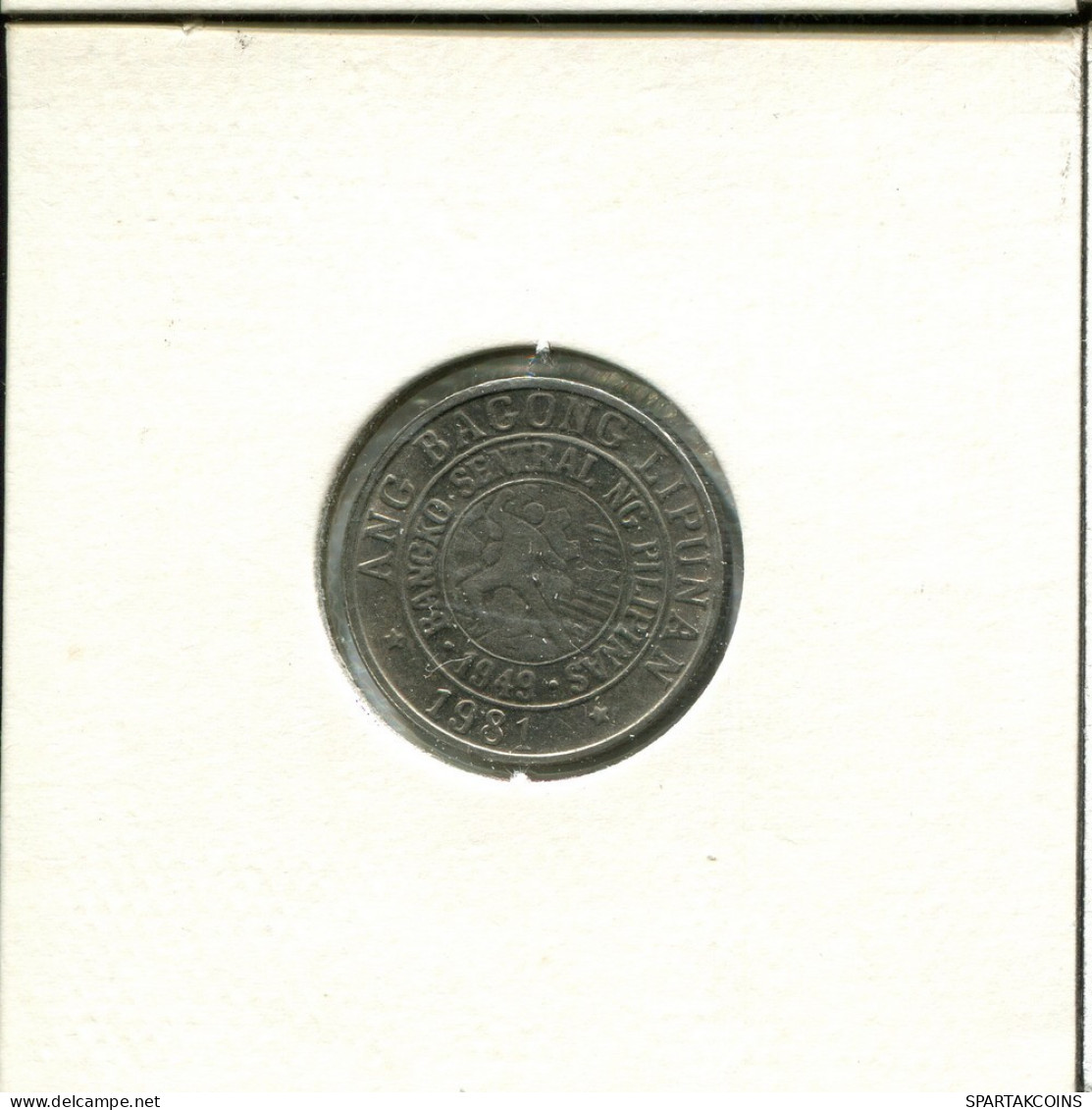 10 SENTIMOS 1981 PHILIPPINES Pièce #AS713.F.A - Philippinen