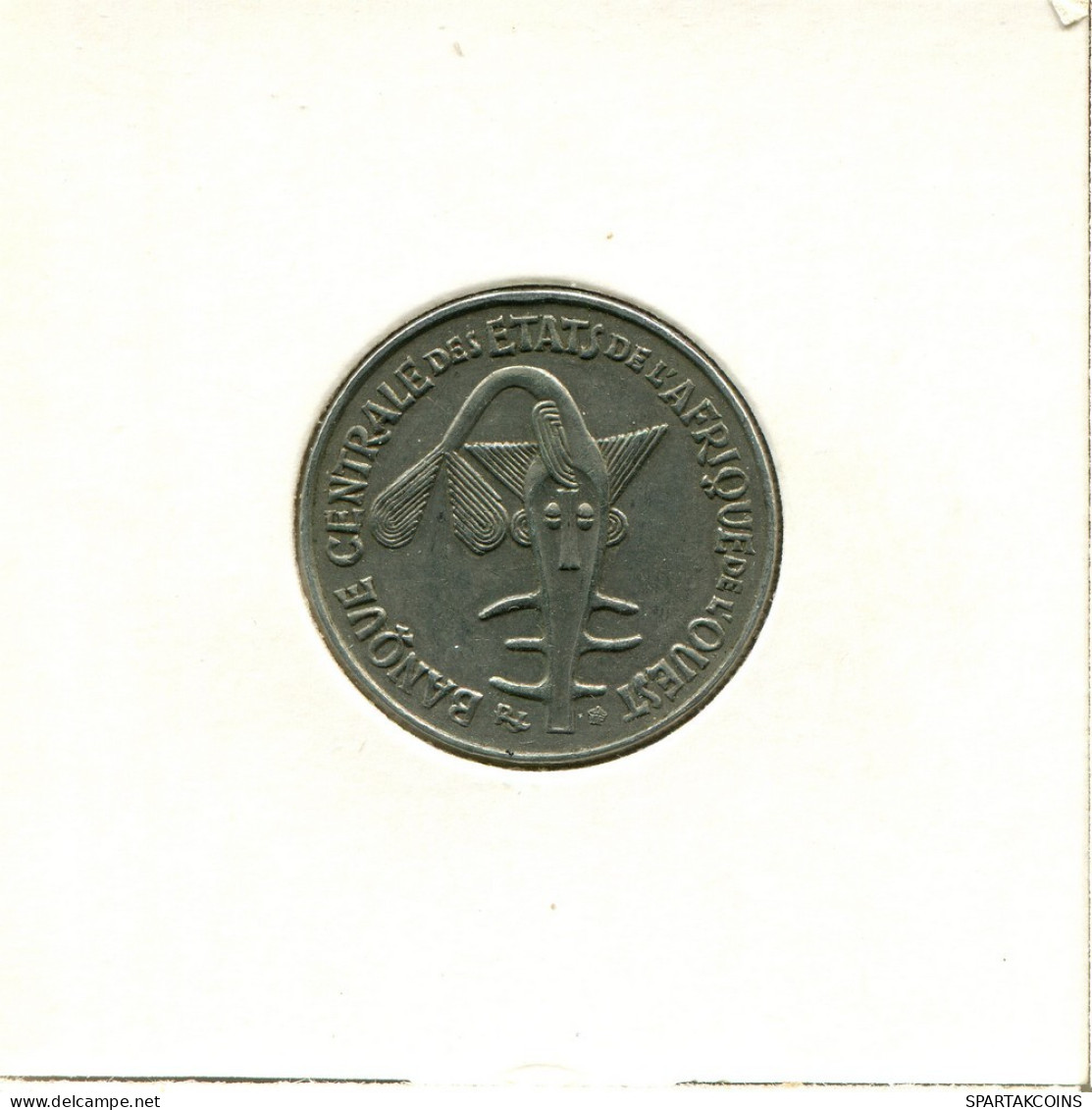 50 FRANCS CFA 1997 Western African States (BCEAO) Moneda #AT047.E.A - Andere - Afrika