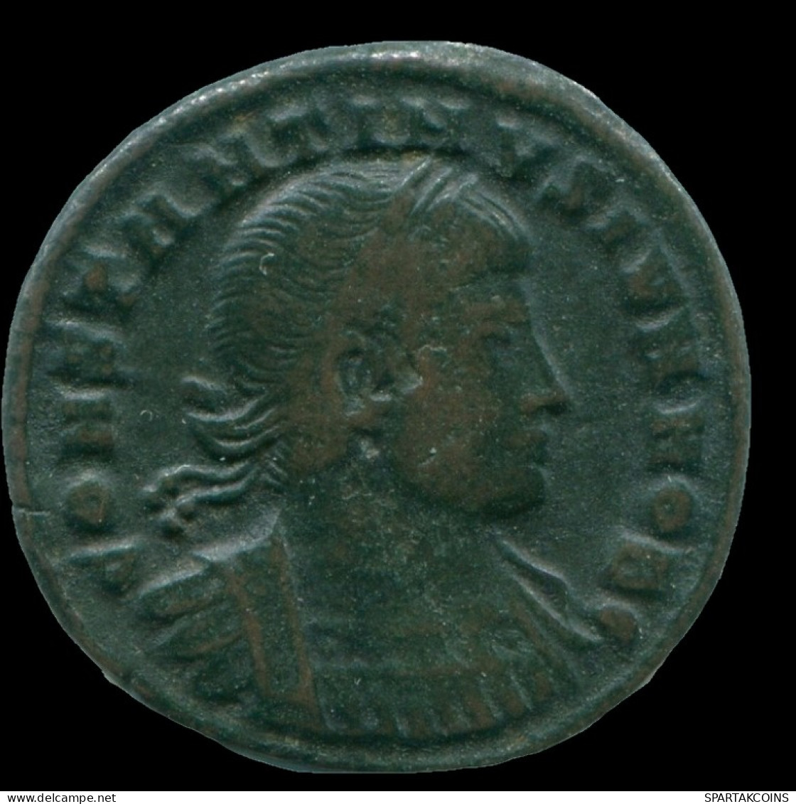 CONSTANTINE II SISCIA AD 330-333 GLORIA EXERCITVS TWO SOLDIERS #ANC13171.18.U.A - The Christian Empire (307 AD To 363 AD)