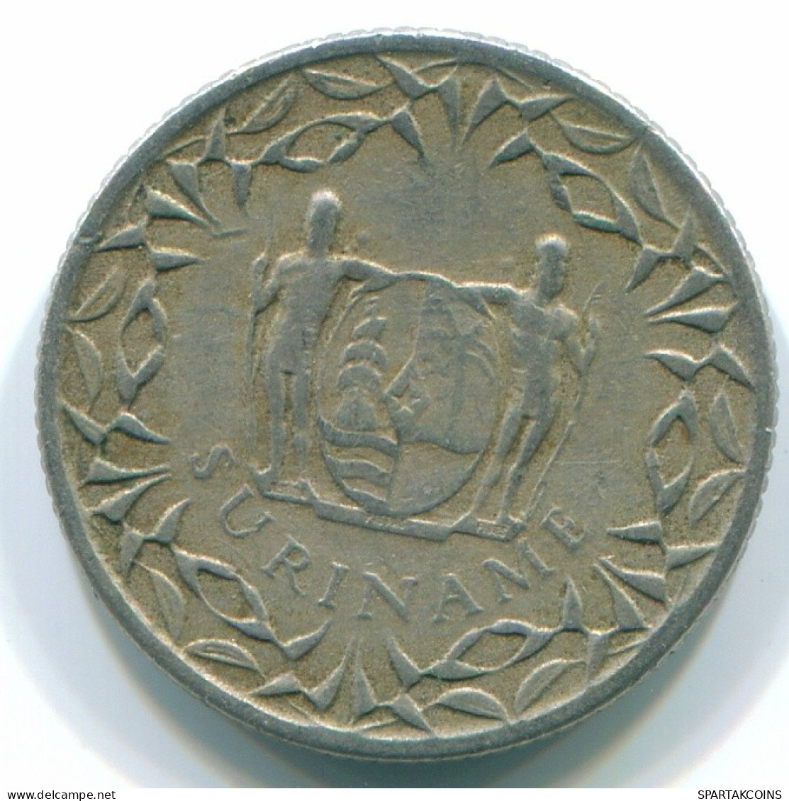 10 CENTS 1962 SURINAM NIEDERLANDE Nickel Koloniale Münze #S13209.D.A - Suriname 1975 - ...