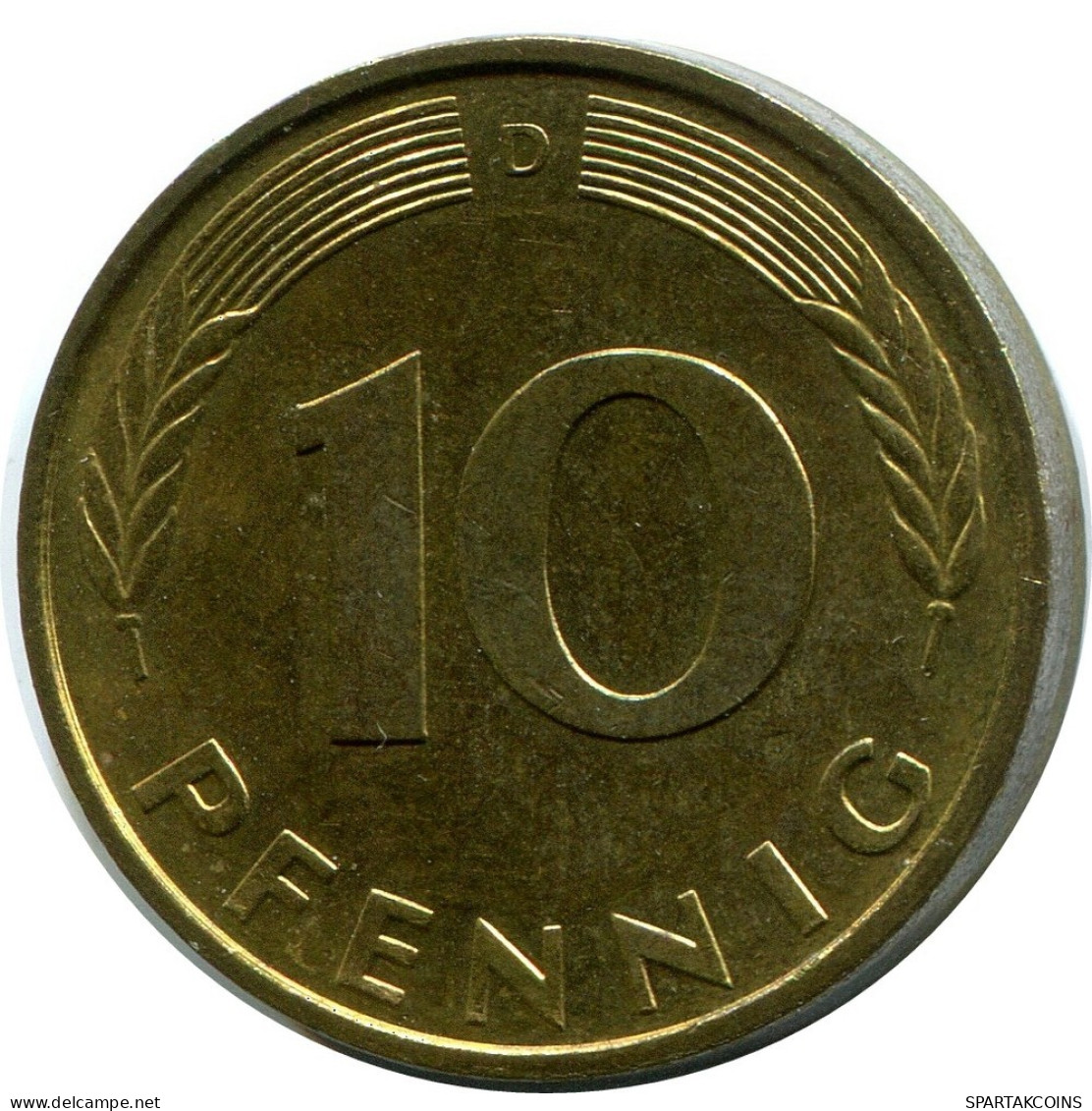 10 PFENNIG 1994 D BRD ALEMANIA Moneda GERMANY #AZ463.E.A - 10 Pfennig