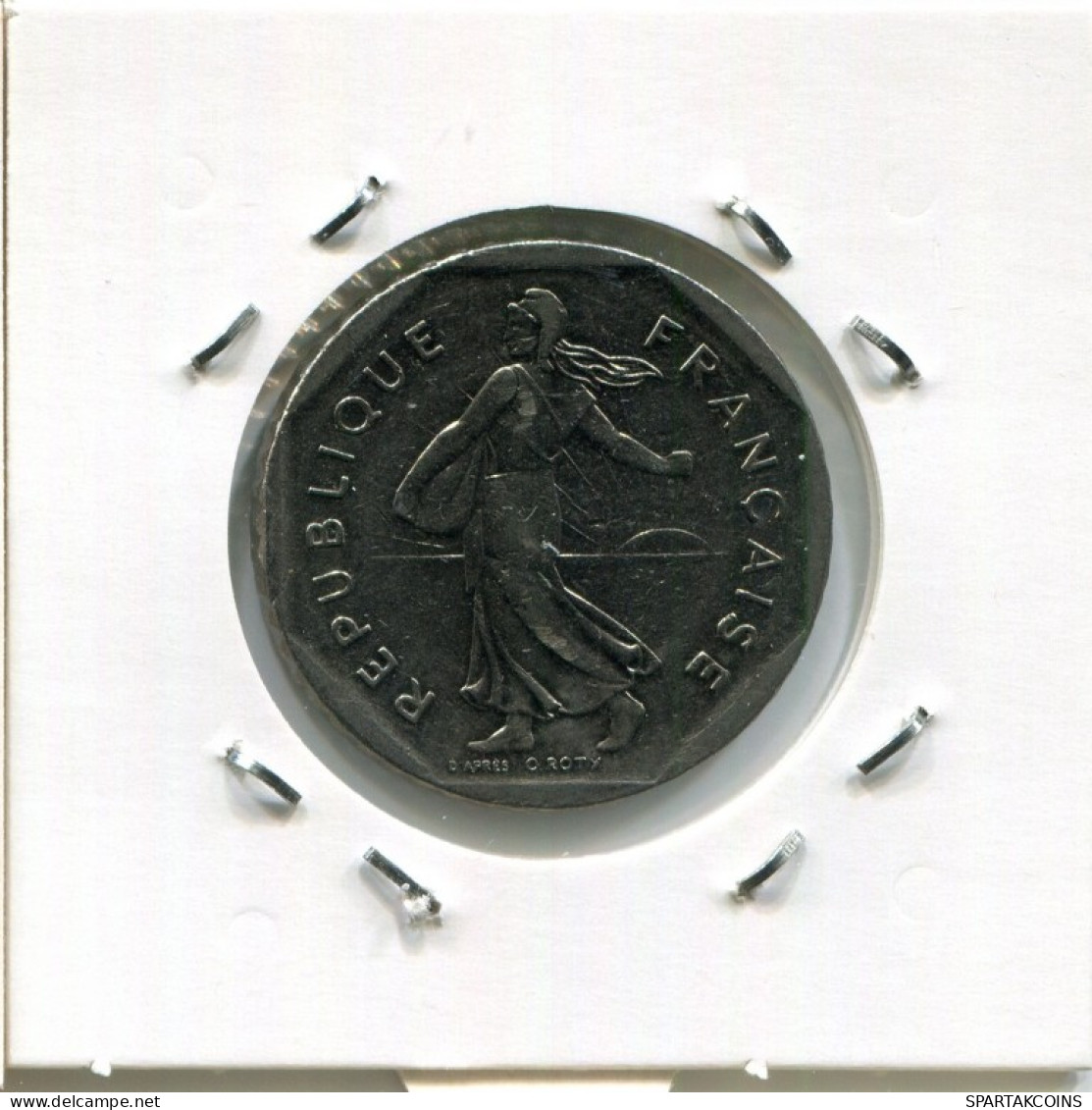 2 FRANCS 1982 FRANCE Coin Semeuse French Coin #AM357.U.A - 2 Francs