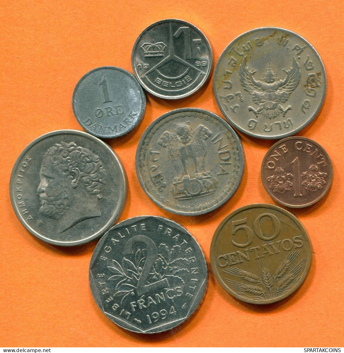 Collection MUNDO Moneda Lote Mixto Diferentes PAÍSES Y REGIONES #L10404.1.E.A - Other & Unclassified