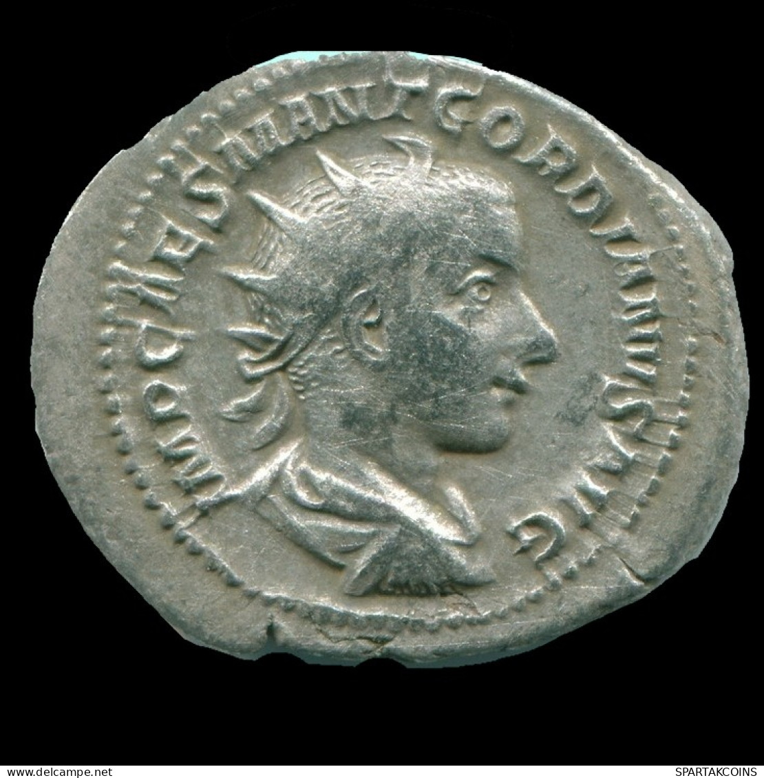 GORDIAN III AR ANTONINIANUS ROME Mint AD 239 VIRTVS AVG #ANC13117.43.E.A - La Crisi Militare (235 / 284)