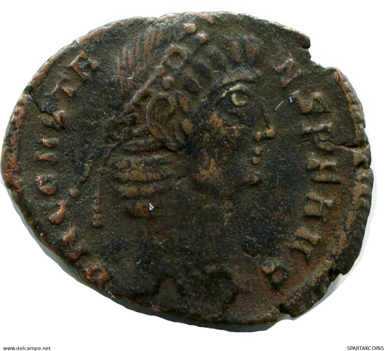 CONSTANS MINTED IN NICOMEDIA FROM THE ROYAL ONTARIO MUSEUM #ANC11762.14.F.A - El Imperio Christiano (307 / 363)