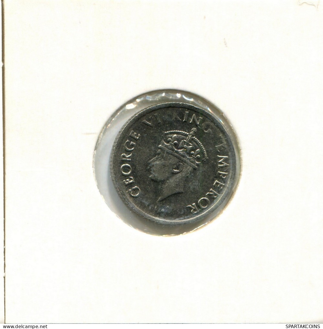1/4 RUPEE 1946 INDIEN INDIA Münze #AY797.D.A - Indien