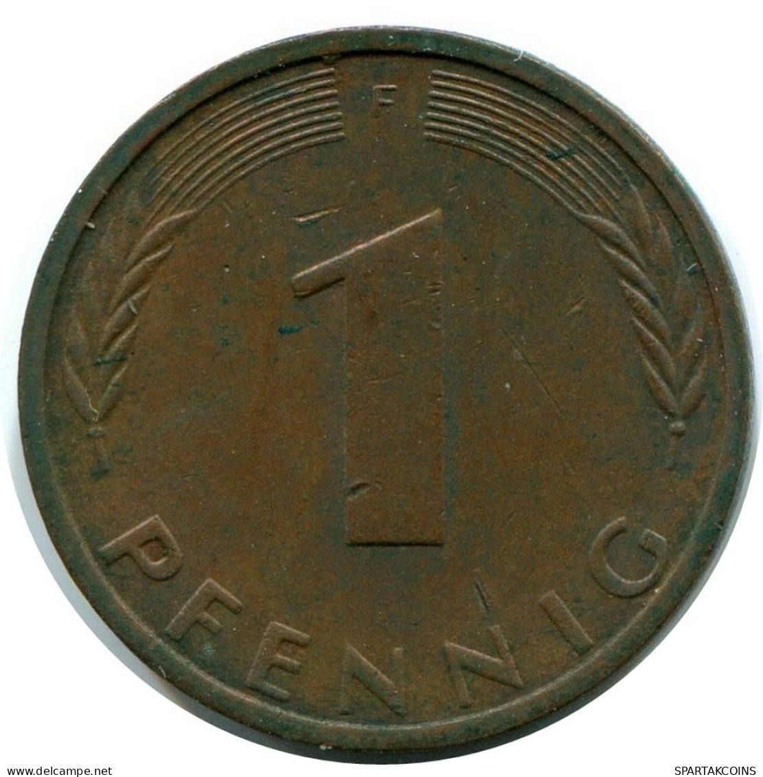 1 PFENNIG 1974 F BRD DEUTSCHLAND Münze GERMANY #AW933.D.A - 1 Pfennig