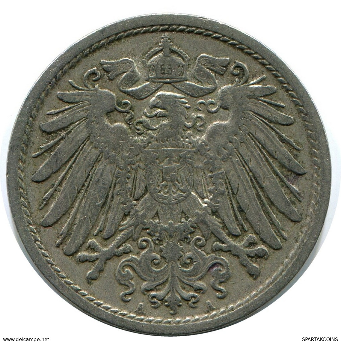 10 PFENNIG 1906 A DEUTSCHLAND Münze GERMANY #DB290.D.A - 10 Pfennig
