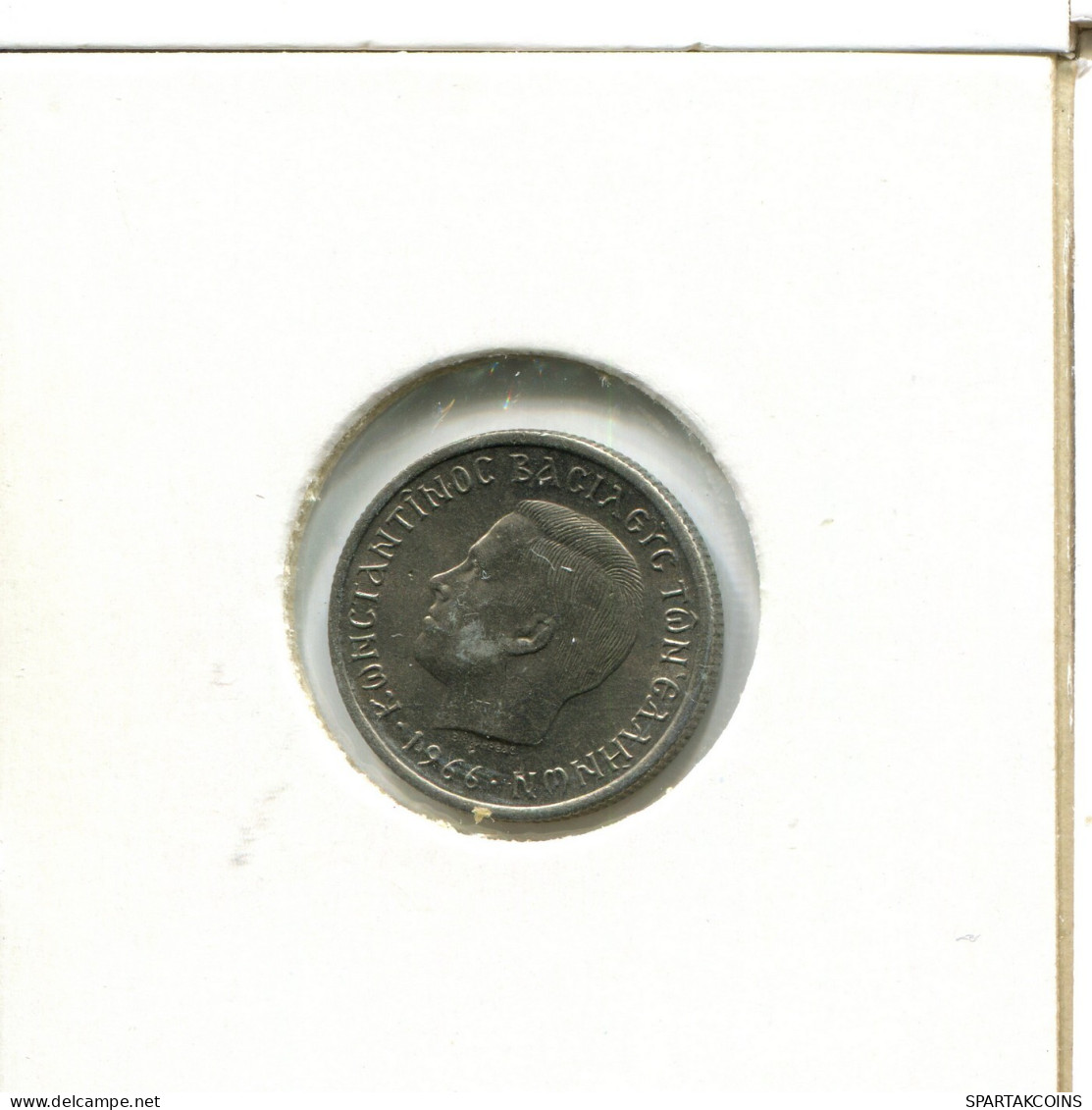 50 LEPTA 1966 GRIECHENLAND GREECE Münze #AX623.D.A - Greece