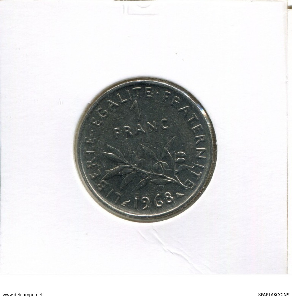 1 FRANC 1968 FRANCE Coin French Coin #AK561.U.A - 1 Franc
