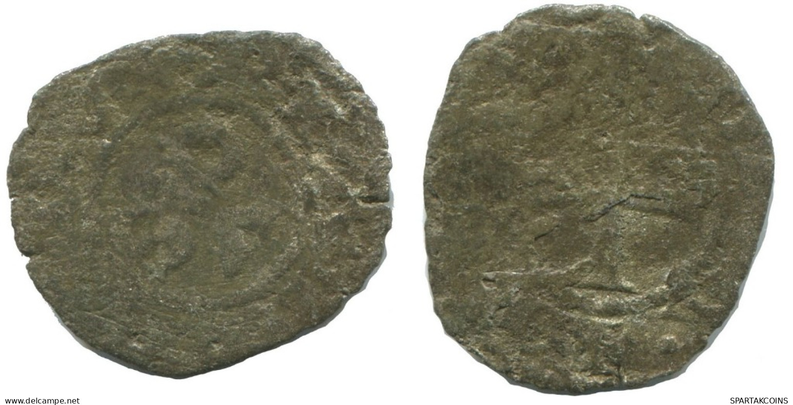 Authentic Original MEDIEVAL EUROPEAN Coin 0.6g/16mm #AC216.8.F.A - Other - Europe