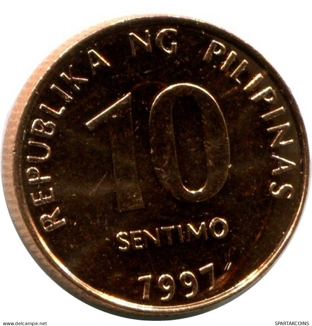 10 CENTIMO 1997 FILIPINAS PHILIPPINES UNC Moneda #M10004.E.A - Philippines