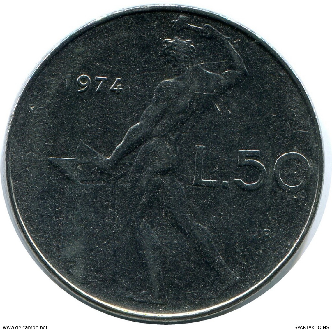 100 LIRE 1974 ITALY Coin #AZ492.U.A - 100 Lire