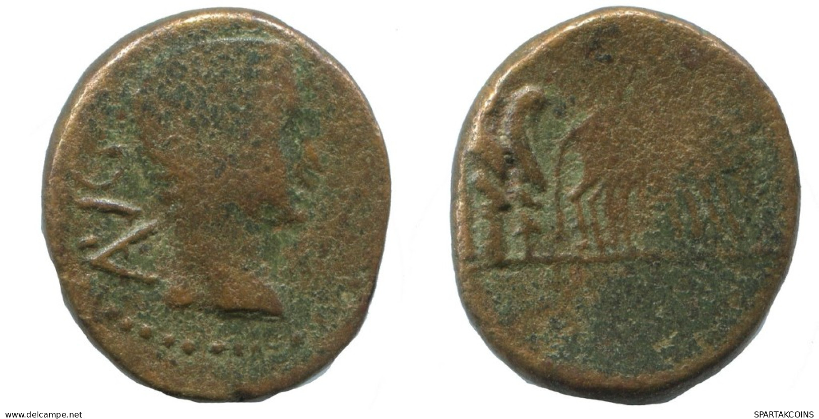 Auténtico ORIGINAL GRIEGO ANTIGUO Moneda 4.9g/20mm #AF910.12.E.A - Greche