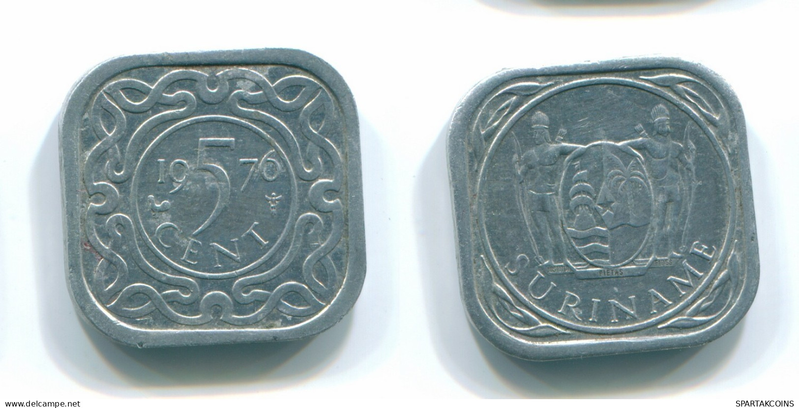 5 CENTS 1976 SURINAME Aluminium Coin #S12593.U.A - Suriname 1975 - ...