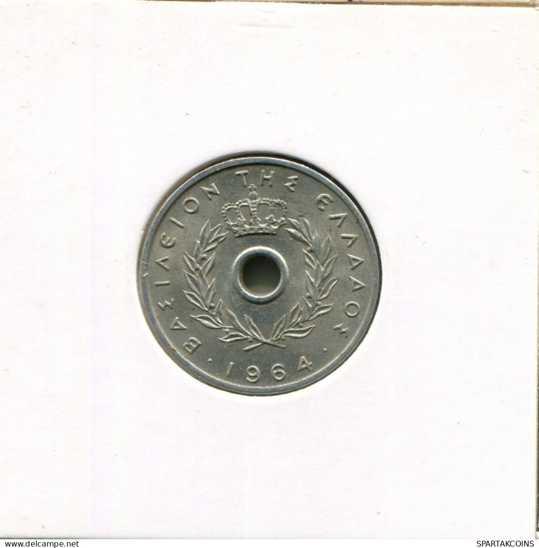 10 LEPTA 1964 GREECE Coin #AK407.U.A - Grecia