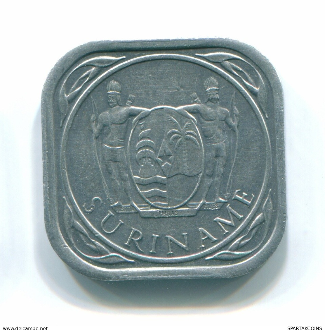 5 CENTS 1976 SURINAME Aluminium Coin #S12571.U.A - Surinam 1975 - ...
