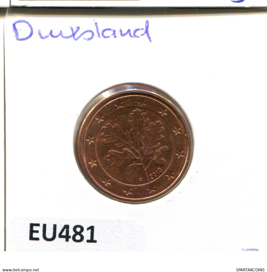 5 EURO CENTS 2010 GERMANY Coin #EU481.U.A - Allemagne