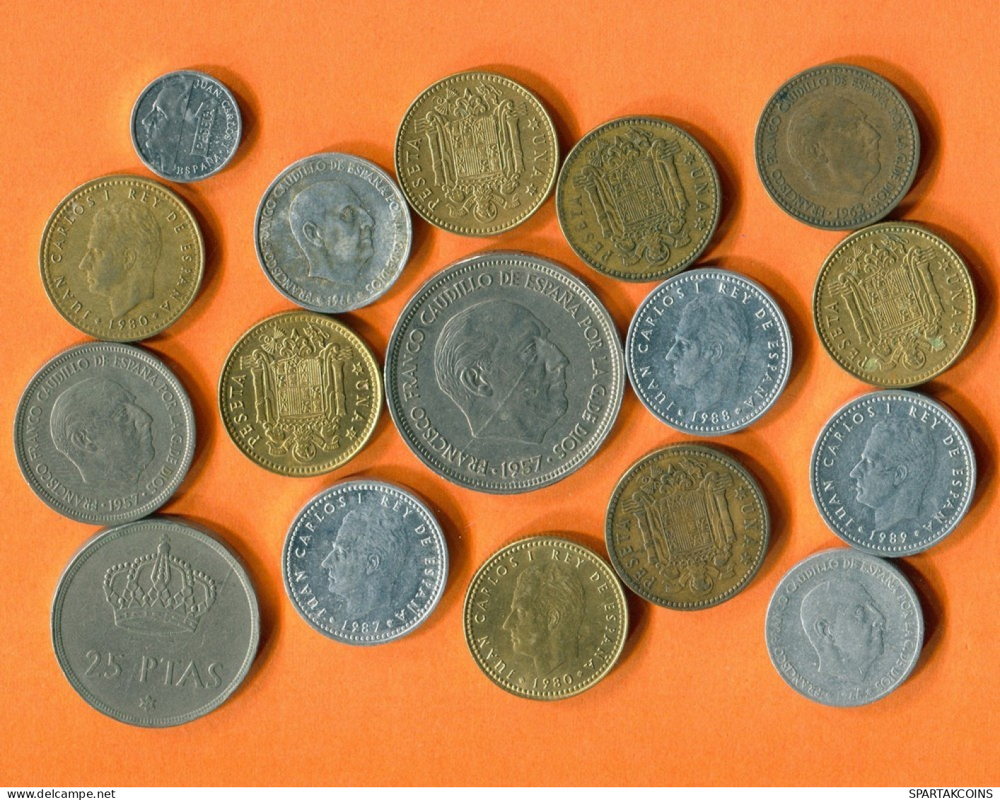 ESPAÑA Moneda SPAIN SPANISH Moneda Collection Mixed Lot #L10212.1.E.A - Altri & Non Classificati