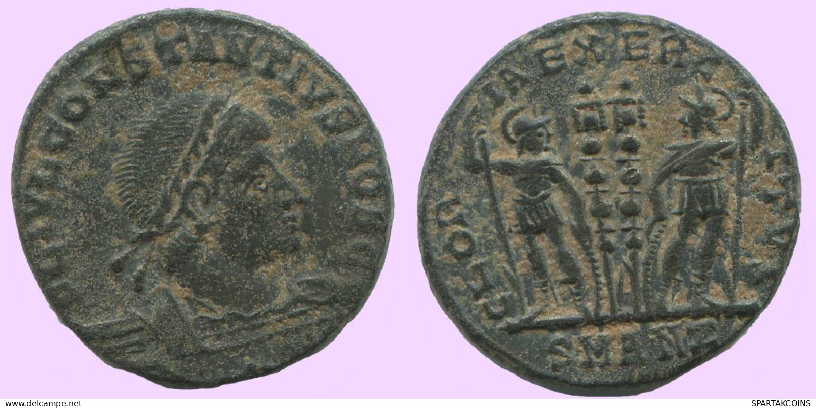 LATE ROMAN IMPERIO Moneda Antiguo Auténtico Roman Moneda 3g/17mm #ANT2389.14.E.A - El Bajo Imperio Romano (363 / 476)