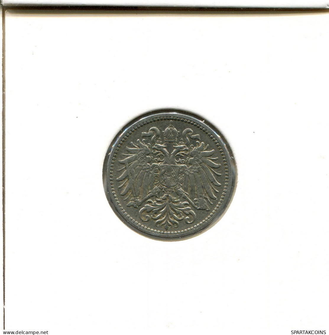 10 HELLER 1910 AUSTRIA Coin #AT523.U.A - Autriche
