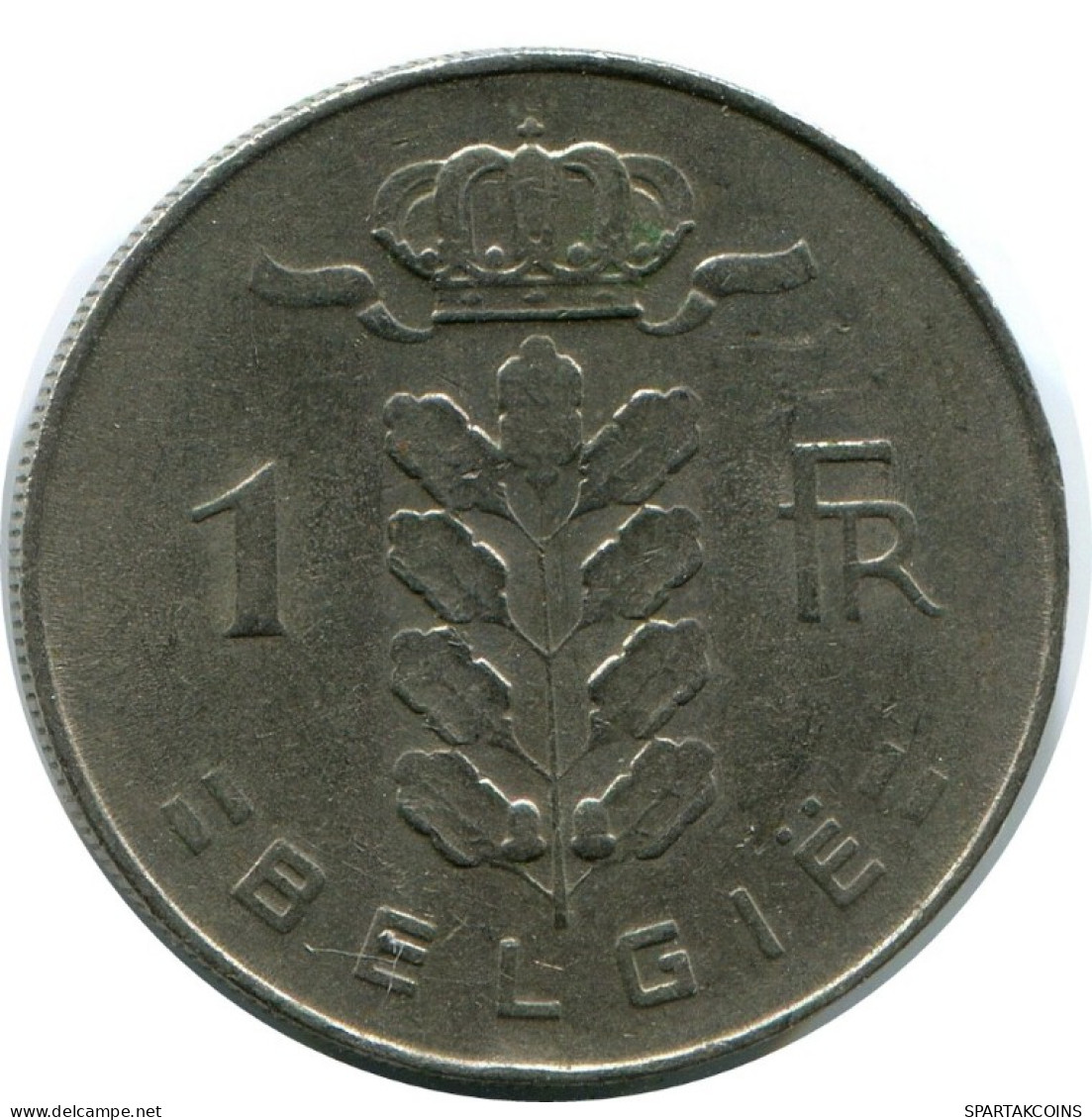 1 FRANC 1973 BELGIQUE BELGIUM Pièce #AH924.1.F.A - 1 Franc