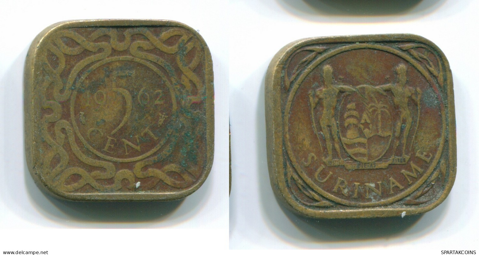 5 CENTS 1962 SURINAM NIEDERLANDE Nickel-Brass Koloniale Münze #S12719.D.A - Surinam 1975 - ...