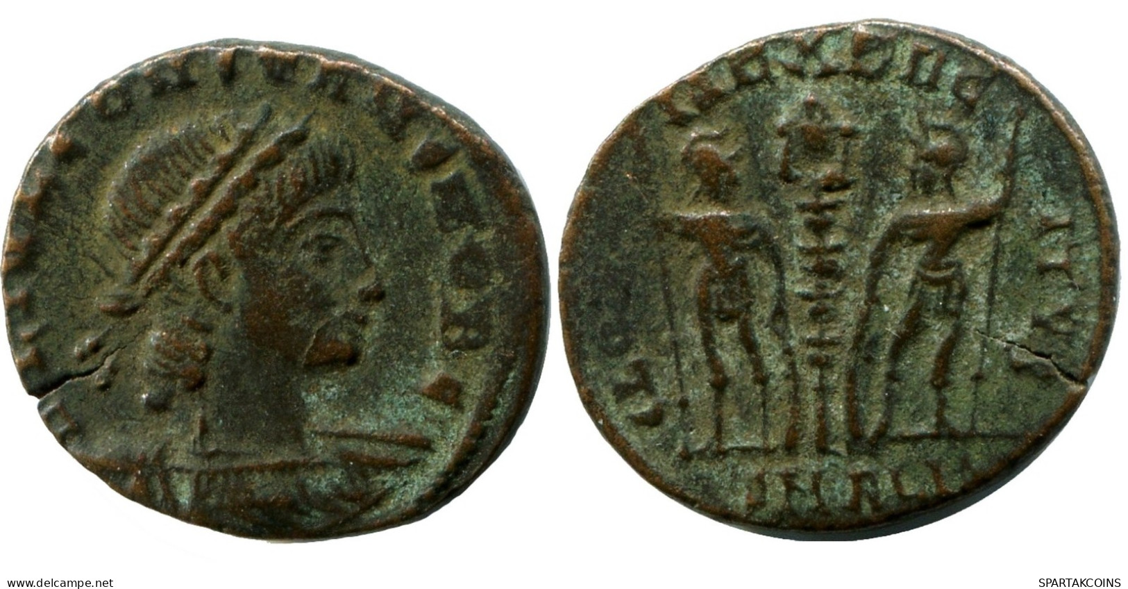 CONSTANS MINTED IN ALEKSANDRIA FOUND IN IHNASYAH HOARD EGYPT #ANC11330.14.U.A - El Imperio Christiano (307 / 363)