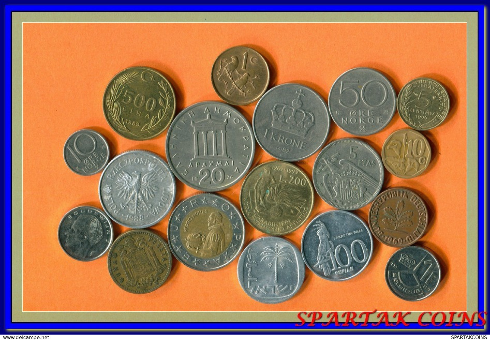 Collection MONDE WORLD Pièce Mixed Lot Different COUNTRIES And REGIONS #L10092.2.F.A - Altri & Non Classificati