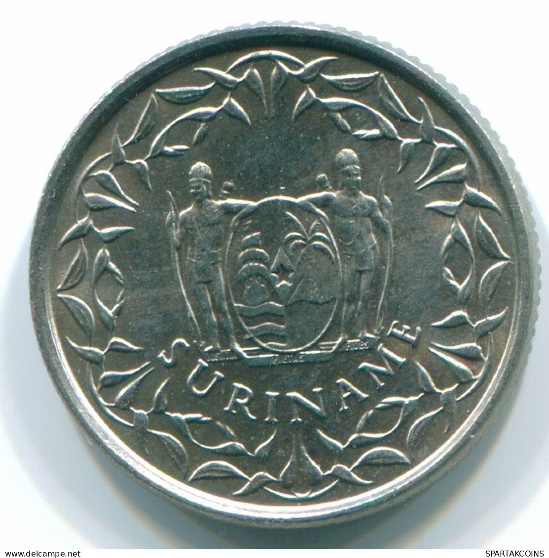 10 CENTS 1976 SURINAME Nickel Coin #S13296.U.A - Suriname 1975 - ...