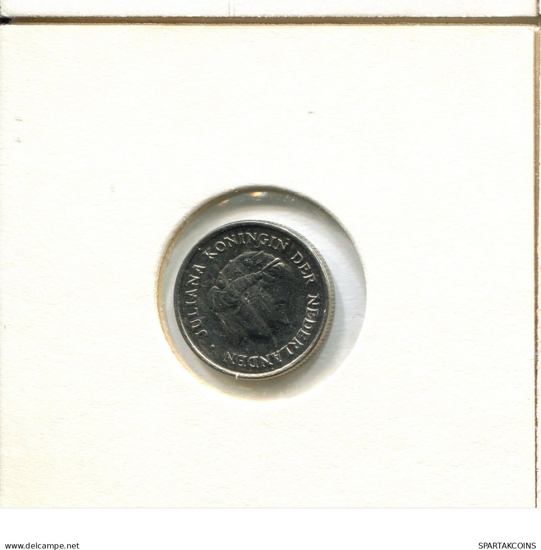 10 CENT 1977 NEERLANDÉS NETHERLANDS Moneda #AU354.E.A - 1948-1980 : Juliana