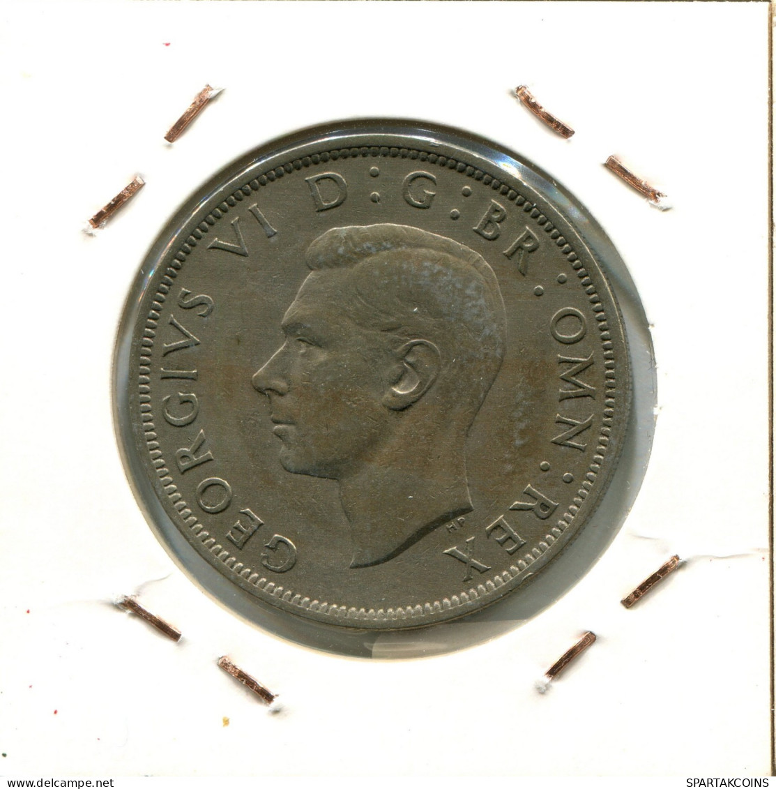 HALF CROWN 1947 UK GROßBRITANNIEN GREAT BRITAIN Münze #AW154.D.A - K. 1/2 Crown