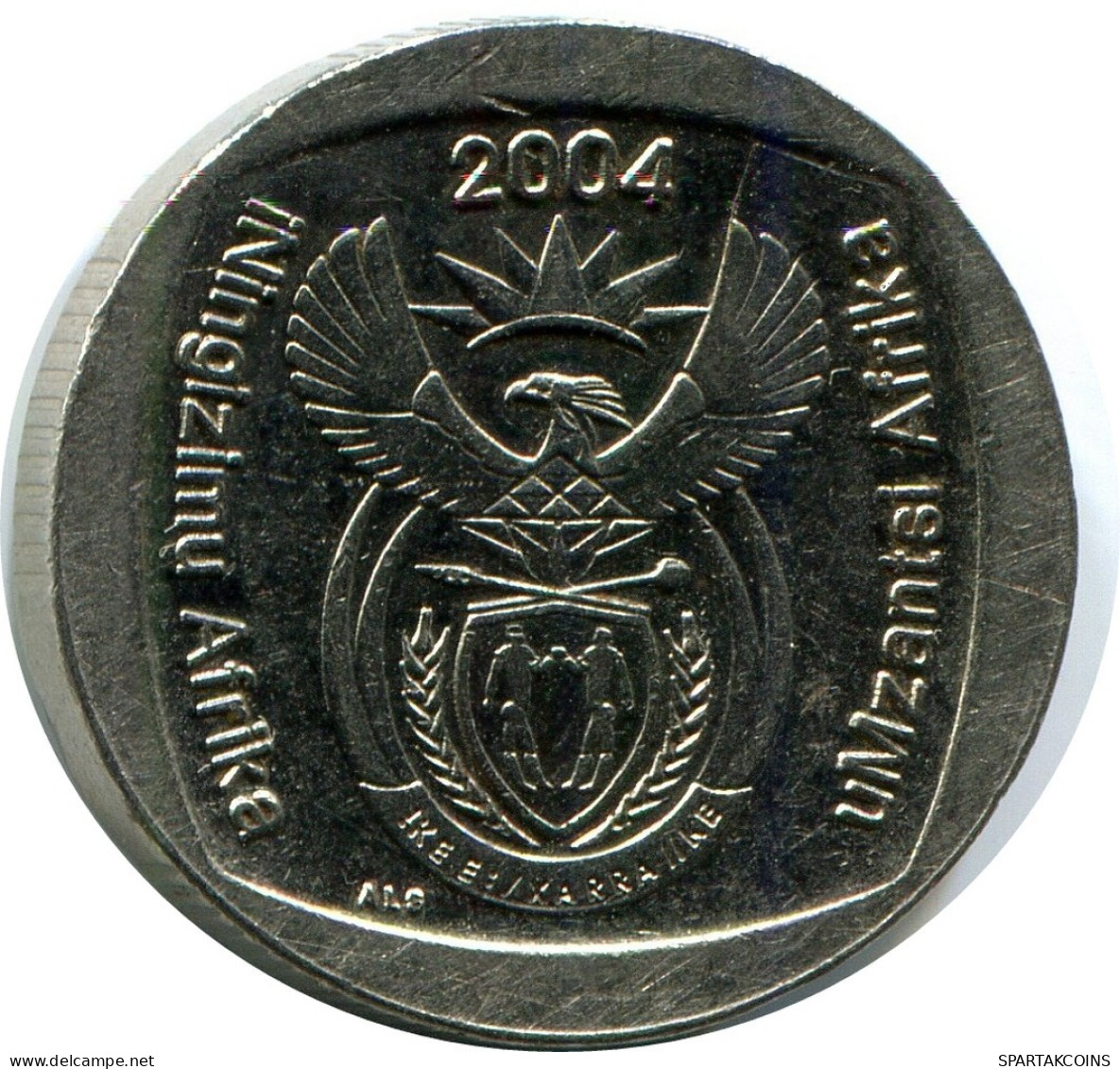 1 RAND 2004 SUDAFRICA SOUTH AFRICA Moneda #AP941.E.A - Afrique Du Sud