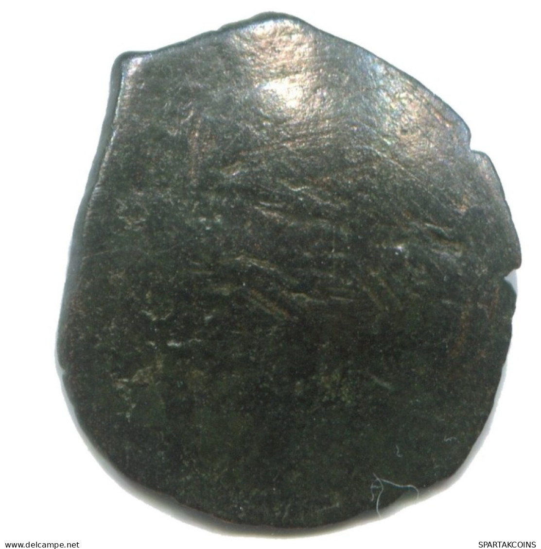TRACHY BYZANTINISCHE Münze  EMPIRE Antike Authentisch Münze 0.9g/19mm #AG740.4.D.A - Byzantinische Münzen