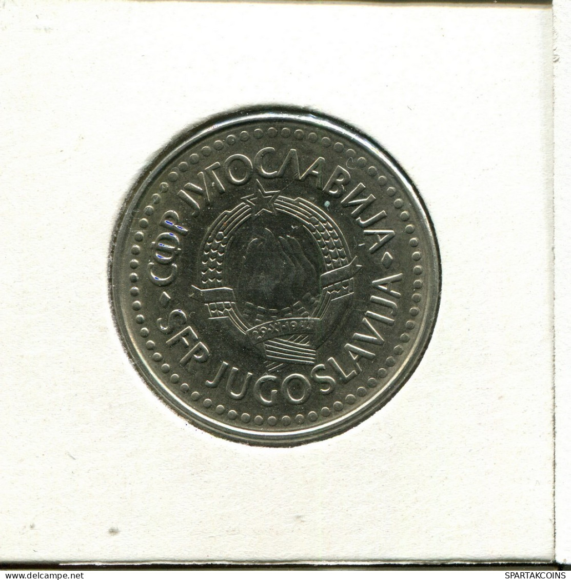 100 DINARA 1987 YUGOSLAVIA Moneda #AV170.E.A - Yougoslavie