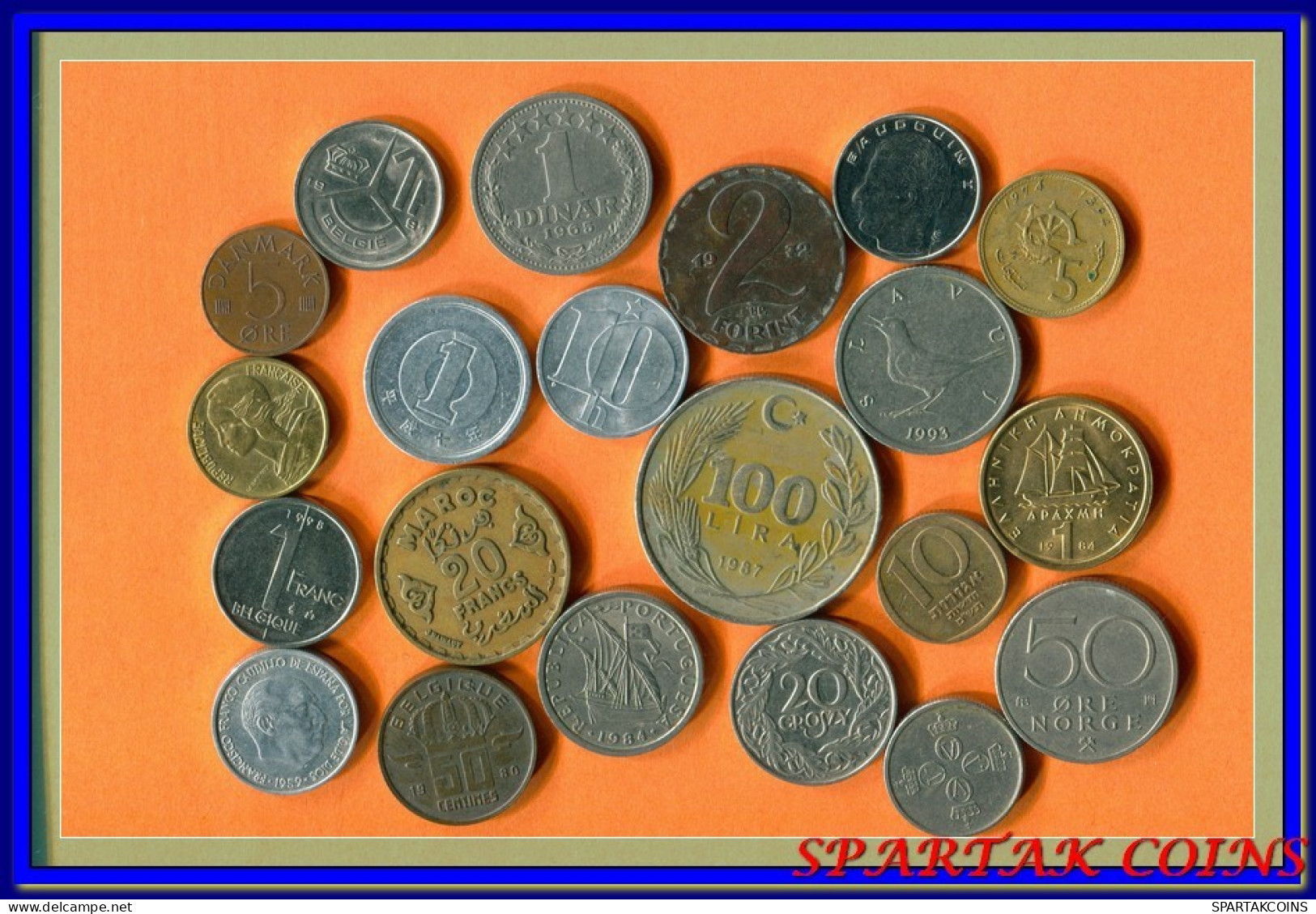 Collection WORLD Coin Mixed Lot Different COUNTRIES And REGIONS #L10079.2.U.A - Altri & Non Classificati