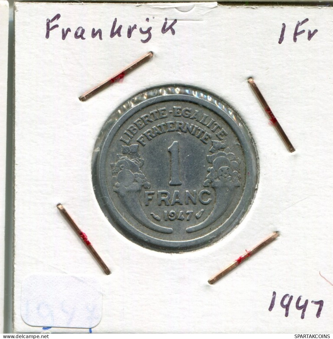 1 FRANC 1947 FRANCE Pièce Française #AM546.F.A - 1 Franc