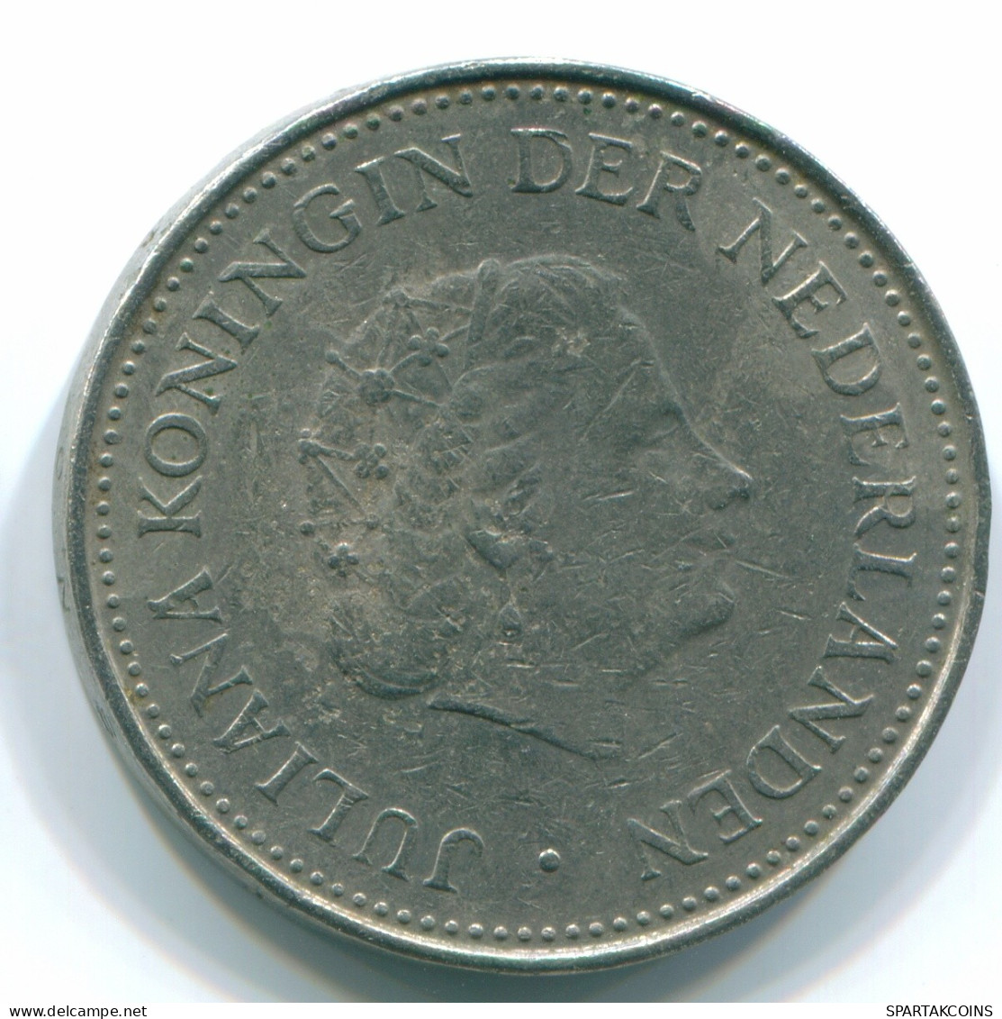 1 GULDEN 1971 ANTILLES NÉERLANDAISES Nickel Colonial Pièce #S12007.F.A - Antillas Neerlandesas