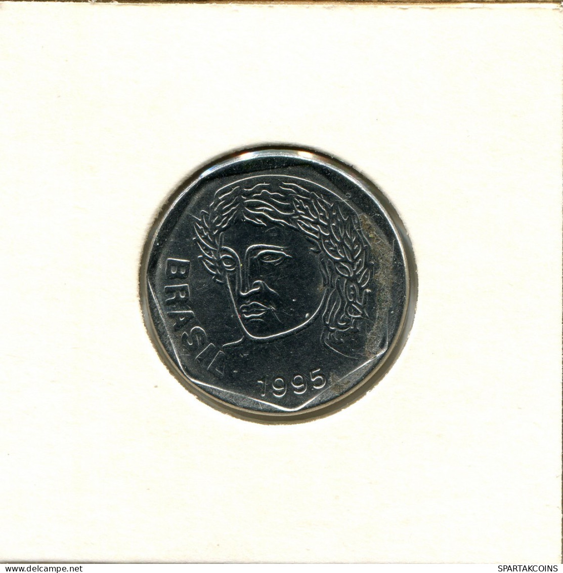 25 CENTAVOS 1995 BRAZIL Coin #AU130.U.A - Brazil