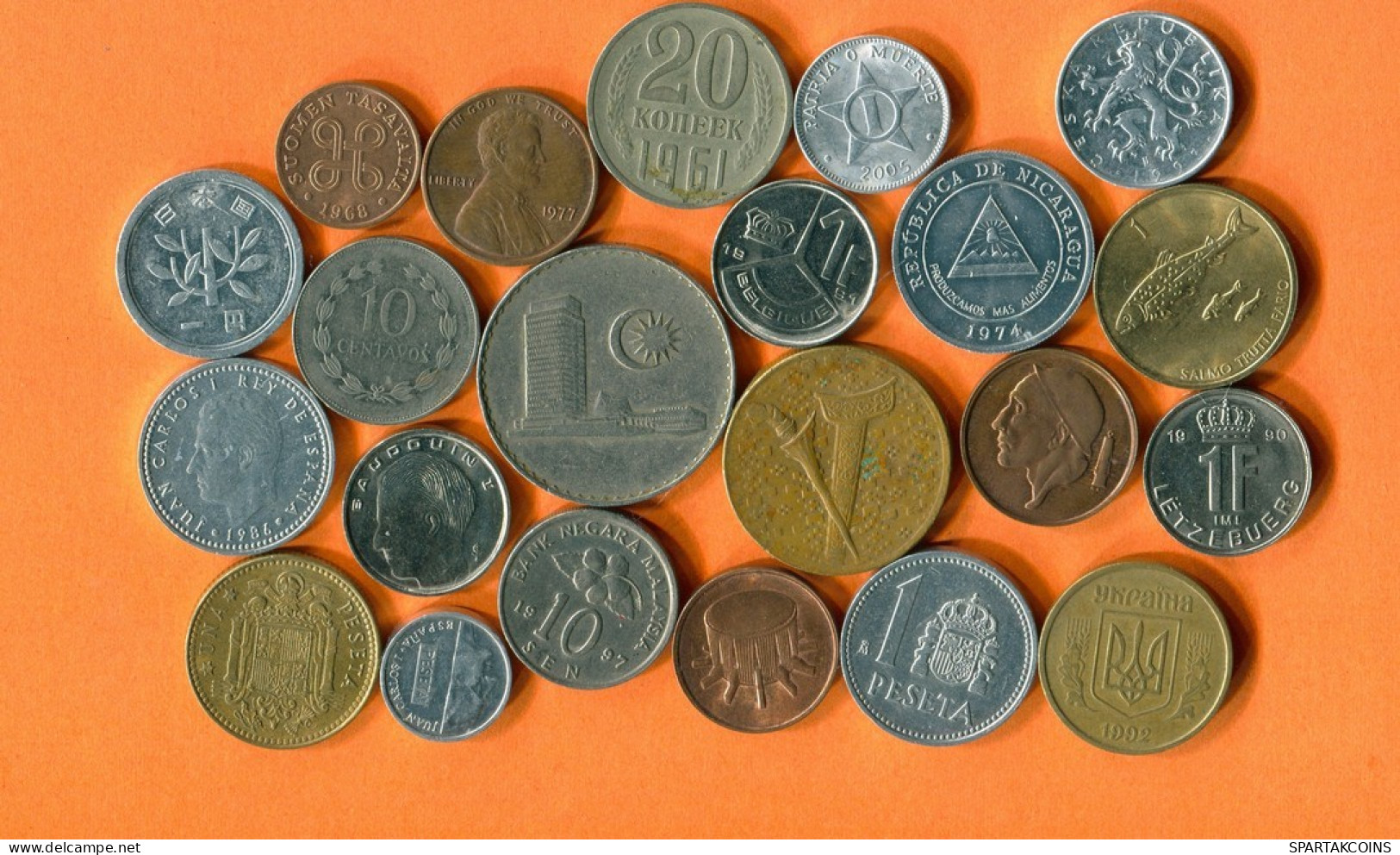 Sammlung WELT Münze Verschiedene LÄNDER Und REGIONEN #L10006.2.D.A - Sonstige & Ohne Zuordnung