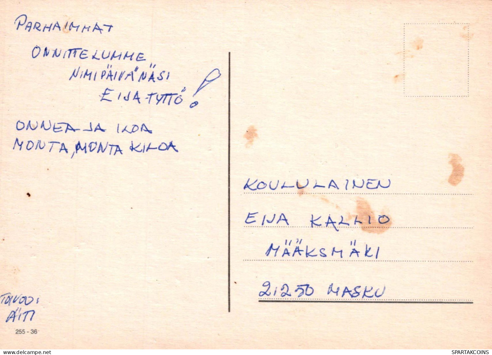 FLEURS Vintage Carte Postale CPSM #PAR986.A - Bloemen